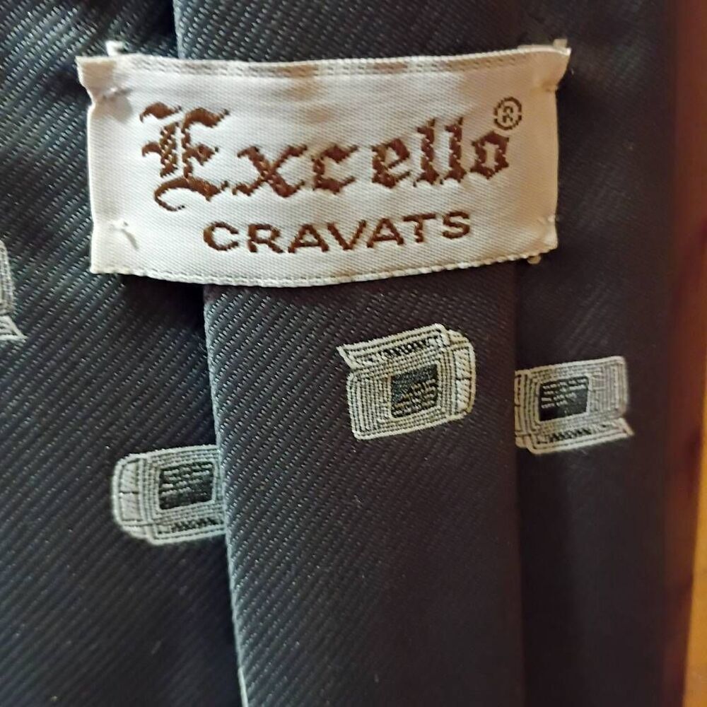 Vintage PC Computer Tie by Excello Cravats - Picture 4 of 12